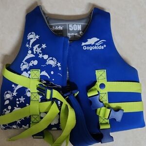 Blue Kids Swim Vest